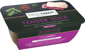 DISCONTINUED 25 JAN 24: Montego FIELD+FOREST Wet (Duck) Adult Dog Food 8x227g Tubs
