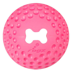 ROGZ Gumz Ball Treat Dog Toy - Small, Medium & Large
