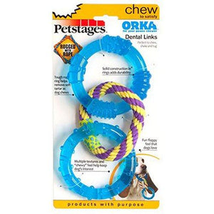 Orka Dental Triple Links Dog Toy