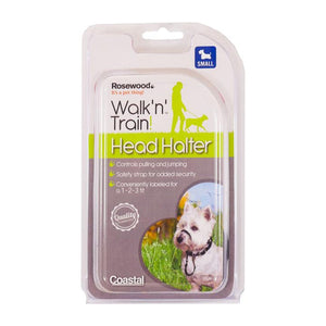 Rosewood Walk 'n Train Head Halter - Small, Medium or Large