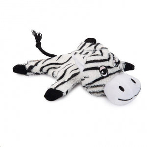 Beeztees Plush Zebra Dog Toys