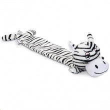 Load image into Gallery viewer, Beeztees Plush Zebra Dog Toys
