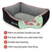 SCRUFFS Thermal Box Bed for Dogs