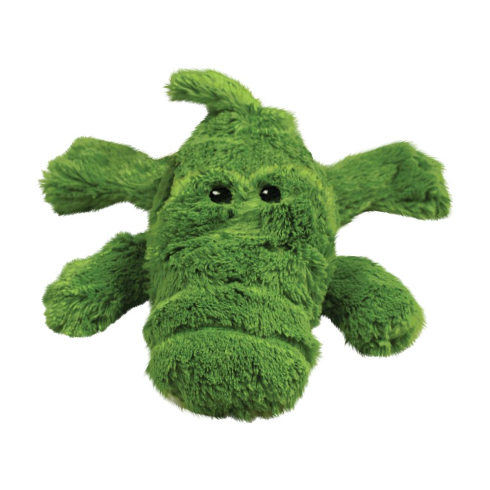 KONG Cozie Green Ali the Alligator Plush Toy (Small & Medium)