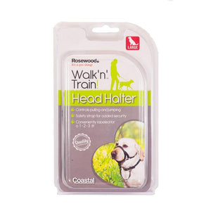 Rosewood Walk 'n Train Head Halter - Small, Medium or Large