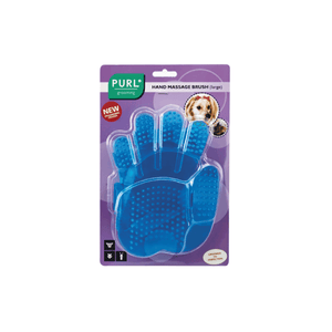 PURL Hand Massaging Grooming Brush for Dogs & Cats