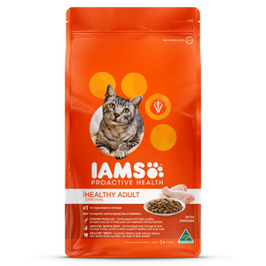 IAMS ADULT CHICKEN Cat Food 1kg, 3kg & 8kg