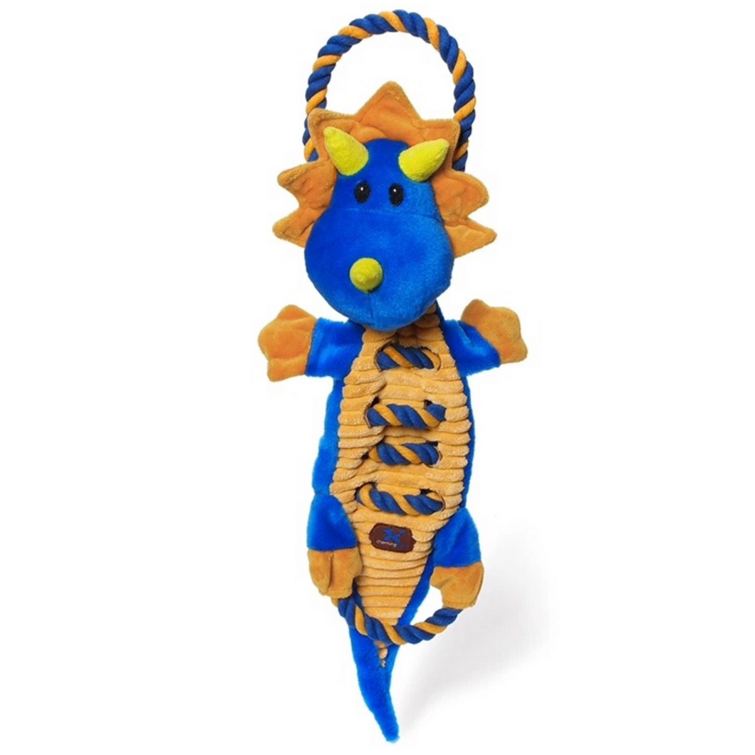 Toy Ropes-A-Go-Go Dragon Charming Pets