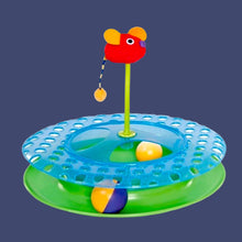 Load image into Gallery viewer, Cheese Chase 3-in-1 Activity Cat Toy
