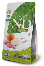 Load image into Gallery viewer, FARMINA N&amp;D PRIME GRAIN-FREE: Adult Cat Food for All Breeds  Boar &amp; Apple Recipe
