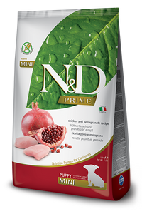 FARMINA N&D PRIME GRAIN-FREE: Puppy Dog Food for All Breeds Free-Range Italian Chicken & Pomegranate Recipe