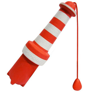 Rogz Lighthouse Dog Fetch Toy for Water Loving Dogs, Large 24cm