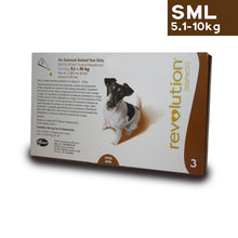 Load image into Gallery viewer, Revolution for Dogs - Tick &amp; Flea Control - 3 pips in the box
