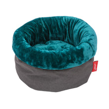 Load image into Gallery viewer, WAGWORLD Nap Sack (Roll the Sides Over) Bed for a Cat or Small Dog
