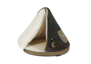 SCRUFFS Tee Pee Pet Bed for Cats or Little Dogs